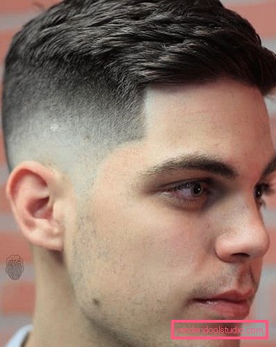 Tagli per capelli da uomo per capelli duri - foto di capelli