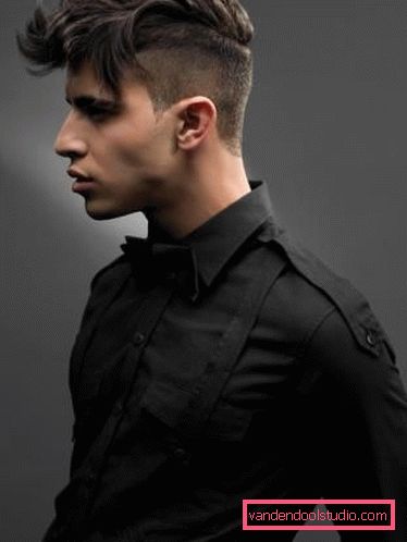 Tagli per capelli da uomo per capelli duri - foto di capelli