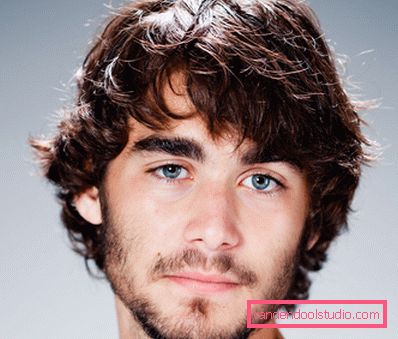Tagli per capelli da uomo per capelli duri - foto di capelli
