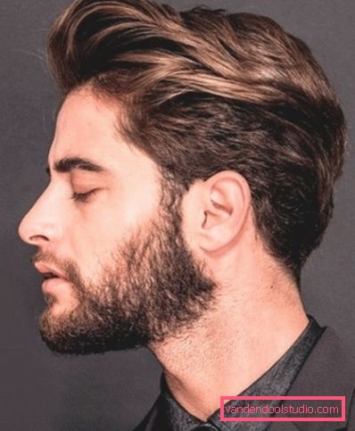 Tagli per capelli da uomo per capelli duri - foto di capelli