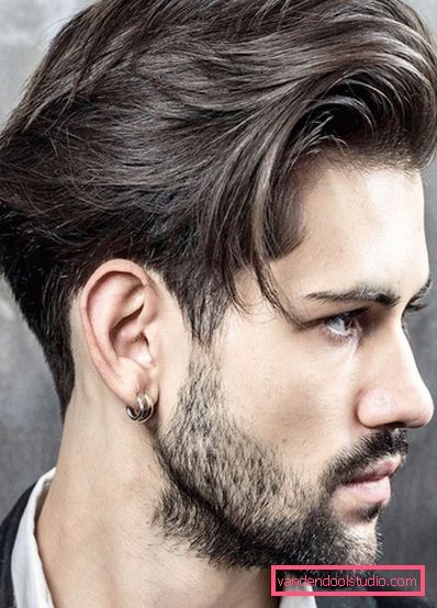 Tagli per capelli da uomo per capelli duri - foto di capelli