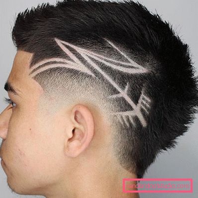 Tagli per capelli da uomo per capelli duri - foto di capelli