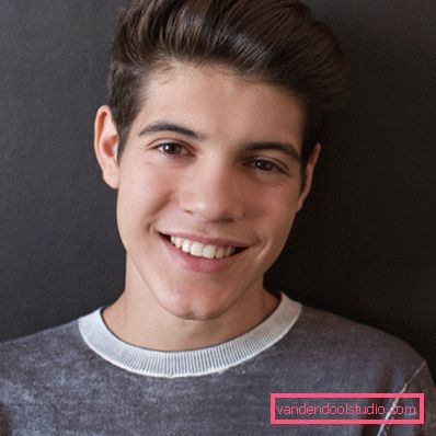 Tagli per capelli da uomo per capelli duri - foto di capelli
