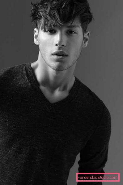 Tagli per capelli da uomo per capelli duri - foto di capelli