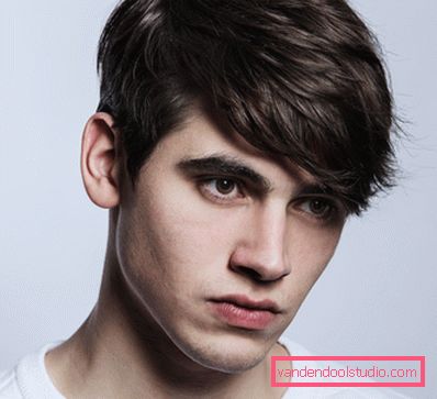 Tagli per capelli da uomo per capelli duri - foto di capelli