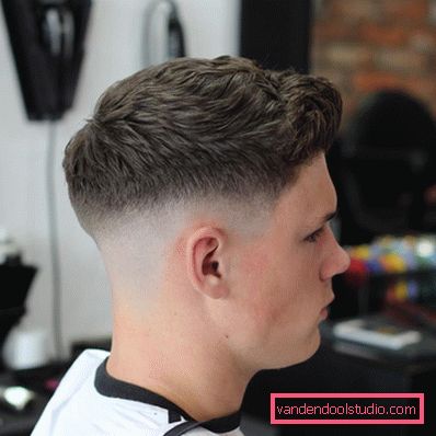Tagli per capelli da uomo per capelli duri - foto di capelli