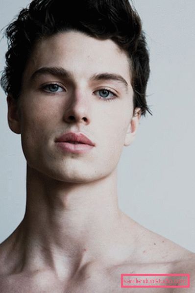 Tagli per capelli da uomo per capelli duri - foto di capelli