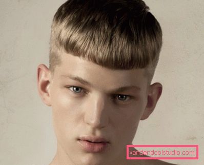 Tagli per capelli da uomo per capelli duri - foto di capelli