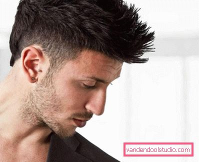 Tagli per capelli da uomo per capelli duri - foto di capelli