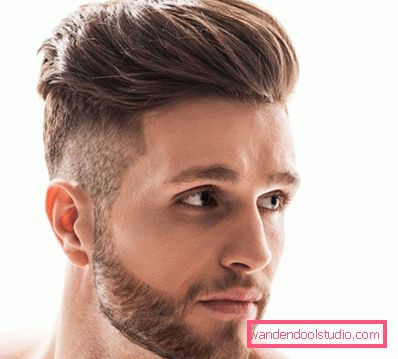 Tagli per capelli da uomo per capelli duri - foto di capelli