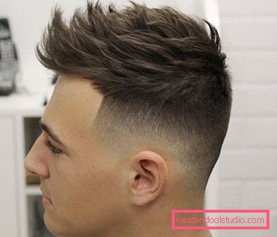 Tagli per capelli da uomo per capelli duri - foto di capelli