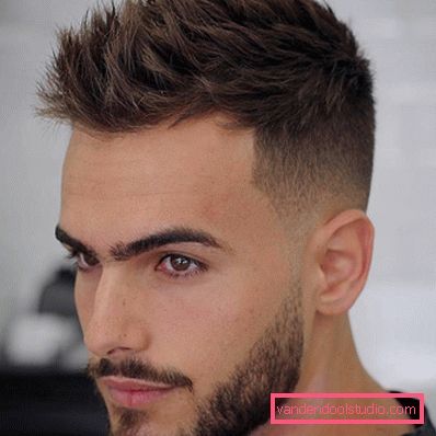 Tagli per capelli da uomo per capelli duri - foto di capelli