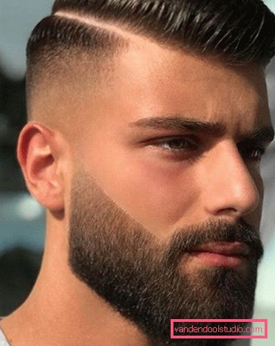Tagli di capelli da uomo con la barba - foto di acconciature corte e lunghe