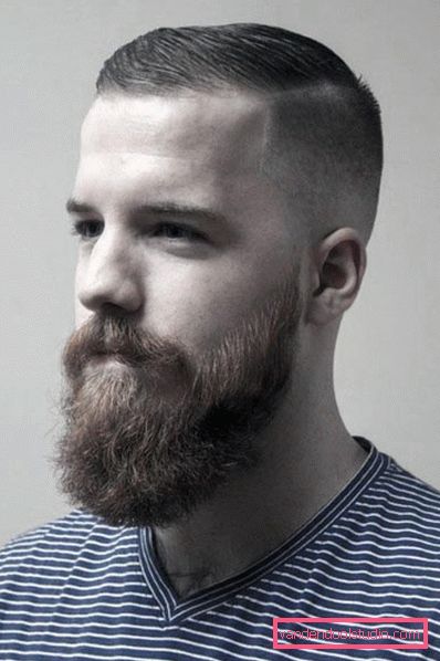 Tagli di capelli da uomo con la barba - foto di acconciature corte e lunghe