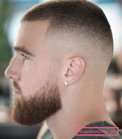 Tagli di capelli da uomo con la barba - foto di acconciature corte e lunghe