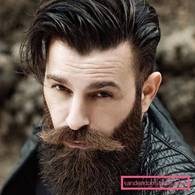Tagli di capelli da uomo con la barba - foto di acconciature corte e lunghe