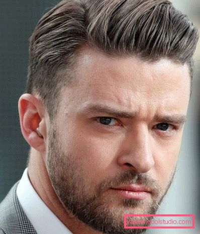 Tagli di capelli da uomo con la barba - foto di acconciature corte e lunghe