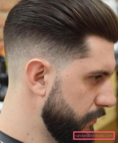 Tagli di capelli da uomo con la barba - foto di acconciature corte e lunghe