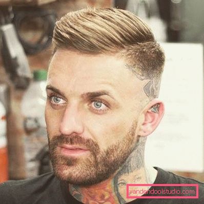 Tagli di capelli da uomo con la barba - foto di acconciature corte e lunghe