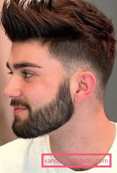 Tagli di capelli da uomo con la barba - foto di acconciature corte e lunghe