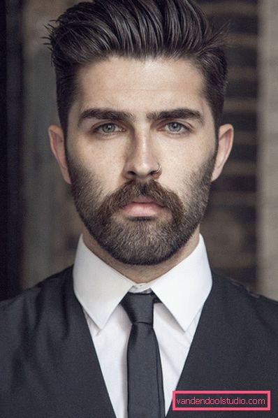 Tagli di capelli da uomo con la barba - foto di acconciature corte e lunghe