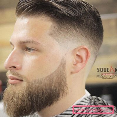 Tagli di capelli da uomo con la barba - foto di acconciature corte e lunghe
