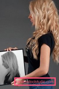 Capelli finti su forcine (tressy)