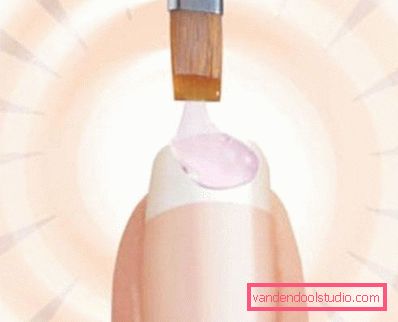 come applicare il gel sul letto ungueale
