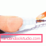 applicando gel bianco applicando gel bianco
