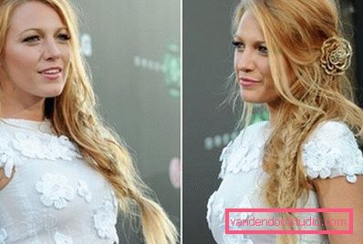 Blake Lovely in un abito bianco Blake Lovely in un abito bianco