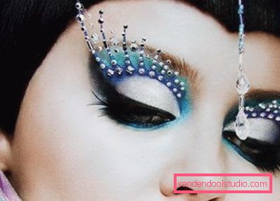 trucco con strass trucco con strass