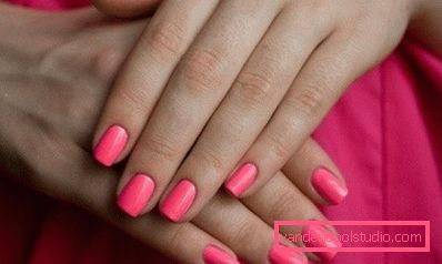 nail art rosa brillante nail art rosa brillante