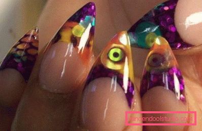 simpatica nail art colorata simpatica nail art colorata
