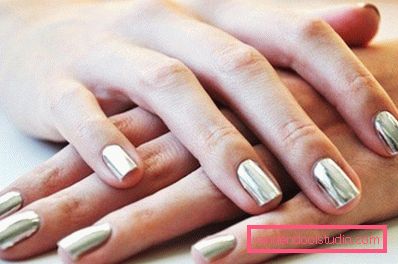 manicure argentata per il nuovo anno manicure argentata per il nuovo anno