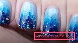 blu anno nuovo degrado in manicure blu anno nuovo degrado in manicure