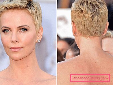 Affascinanti acconciature e tagli di capelli Charlize Theron