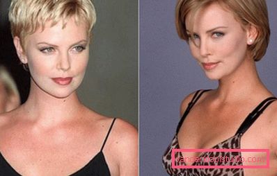 Affascinanti acconciature e tagli di capelli Charlize Theron