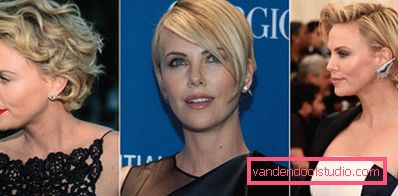 Affascinanti acconciature e tagli di capelli Charlize Theron