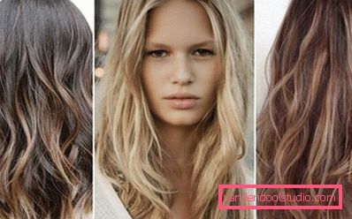 diverse tonalità di colore