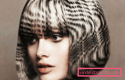 ragazza con colorazione creativa dei capelli ragazza con colorazione creativa dei capelli