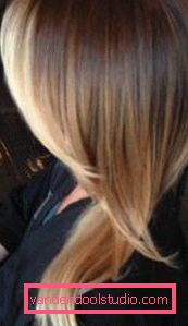 Ombre sul contorno del taglio di capelli Ombre: un nuovo approccio alla colorazione dei capelli