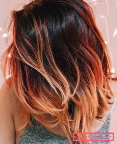 Ombre che tingono su capelli medi Ombre: un nuovo approccio alla colorazione dei capelli