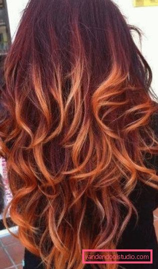 Ombre che tingono su capelli scuri Ombre: un nuovo approccio alla colorazione dei capelli