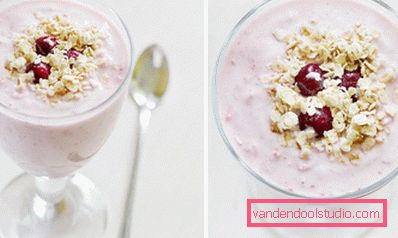 cereali con yogurt cereali con yogurt