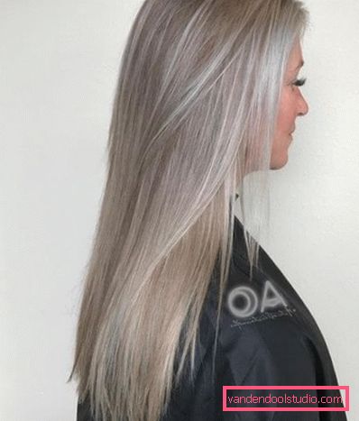 Colore dei capelli di frassino - come tingere il colore dei capelli castano chiaro cenere