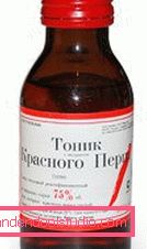 Tintura di pepe per la crescita dei capelli