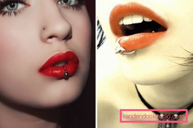 Piercing al labbro Piercing al labbro