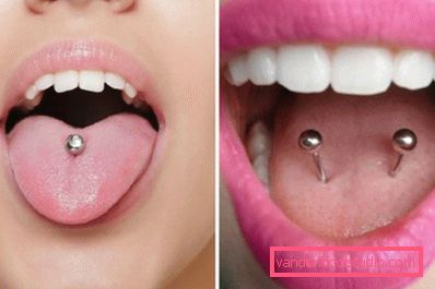 Piercing alla lingua Piercing alla lingua
