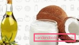 Oli per capelli di cocco e oliva Benefici dei capelli di cocco