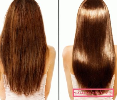 Foto prima e dopo l'applicazione di una maschera per capelli da maionese I benefici dell'utilizzo di una maschera per capelli dalla maionese a casa - le migliori ricette per maschere di maionese